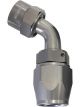 Aeroflow Kryptalon Full Flow Swivel 60 Degree Hose End -6AN Titanium AF7828-06