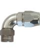 Aeroflow Kryptalon Big Bore Full Flow Swivel 90 Degree Hose End -6AN