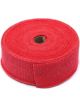 Torque Solution Fiberglass Exhaust Wrap Universal 2inx25ft Red