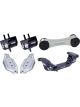Torque Solution Engine/Trans/Silver Pitch Mount Kit w/Mount Pl