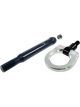 Torque Solution Billet Front Tow Hook Silver For Subaru 05-09