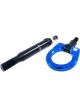 Torque Solution Billet Rear Tow Hook Blue For 08-14 Subaru WRX /…