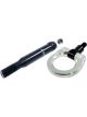 Torque Solution Billet Rear Tow Hook Silver For 08-14 Subaru WR…