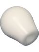 Torque Solution Delrin Tear Drop Shift Knob White Universal 10x1.…
