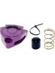 Torque Solution Blow Off BOV Sound Plate Purple For 11+ Hyundai Ve…
