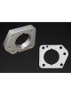 Torque Solution Throttle Body Spacer Silver For Honda Civic LX/EX/D…