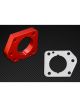 Torque Solution Throttle Body Spacer Red For Honda Civic LX/EX/DX…