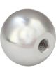 Torque Solution Billet Shift Knob Silver: Universal 12x1.25