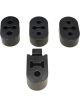 Torque Solution Exhaust Mount Kit Single Side Exhaust For Mazdaspee…