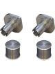 Torque Solution Greddy Blow Off Valve Adapter w/ Plugs For Bmw 135…
