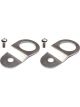 Torque Solution Radiator Mount Combo Silver For Mitsubishi Evoluti