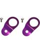 Torque Solution Radiator Mount Combo Purple For Mitsubishi Evolutio…
