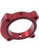 Torque Solution Throttle Body Spacer Red For Kia Optima 2.0T