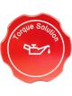 Torque Solution Billet Oil Cap For 89+ Subaru Red
