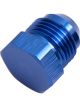 Aeroflow AN Flare Plug -8AN Blue