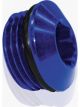Aeroflow Slimline ORB Port Plug -6AN Blue