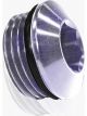 Aeroflow Slimline ORB Port Plug -16AN Silver