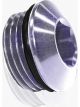 Aeroflow Slimline ORB Port Plug -20AN Silver