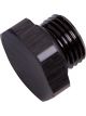 Aeroflow ORB Port Plug -12AN Black