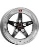Weld S71 15x4 / 5x5 BP / 1.63in. BS Black Wheel Low Pad Non-Beadl…