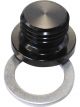 Aeroflow Metric Port Plug M10 X 1.0 Black