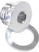 Aeroflow Metric Port Plug M14 X 1.5 Silver