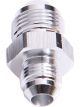 Aeroflow Male Flare Reducer -10AN to -8AN Silver