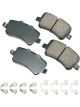 Akebono Brake Corporation Premium Ceramic Brake Pads Rear