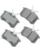 Akebono Brake Corporation Premium Ceramic Brake Pads