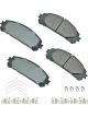 Akebono Brake Corporation Premium Ceramic Brake Pads Front