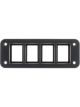 Hulk 4X4 Quad Flush Mount Switch Panel For Late Toyota Switches