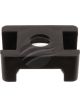 Jaylec Cable Tie Mount Screw Down H: 9.8mm x L: 23mm x W: 16mm Black Pack 100
