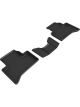 3D Maxpider For 18-21 Alfa Romeo Kagu 2nd Row Floormats Black