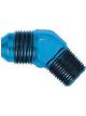Aeroquip Fitting Adapter 45 8 AN Male to 3/8