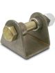 Afco Shock Mount Coil-Over Weld-On Straight Natural Universal Each 