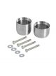 AFE Scorpion 304 Stainless Steel Y-Pipe Spacer Kit For Jeep Wrangler