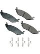 Akebono Brake Pads ProACT Rear For Dodge SUV 2003-09 Truck 2002-20 Set of 4