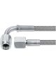 Allstar Performance Brake Hose 10 ft Long 4 AN Hose 4 AN Straight Female to 4 AN