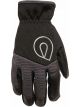 Alpha Gloves Scuff Elastic Closure Mesh Top Padded Palm Black Large