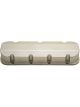 Brodix Valve Cover Tall Aluminum Natural For Big Block Chevy Pair