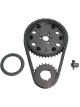 Cloyes Timing Chain Set Double Roller Adjustable Steel Rocket Block For SBC Kit