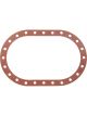 Cometic Fuel Cell Fill Plate Gasket Oval 24-Bolt Fiber Each