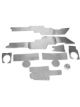 Design Engineering Heat Barrier Center Console 1750° Hardware Inc Silver Custom