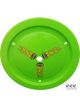 Dominator Racing Mud Cover Quick Turn Fastener Green 15