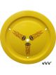Dominator Racing Mud Cover Bolt-On Plastic Yellow 15