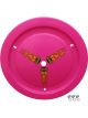Dominator Racing Mud Cover Quick Turn Fasteners Pink 15