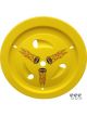 Dominator Racing Mud Cover Quick Turn Fasteners Yellow 15