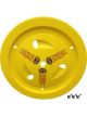 Dominator Racing Mud Cover Bolt-On Plastic Yellow 15