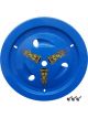 Dominator Racing Mud Cover Bolt-On Plastic Blue 15
