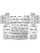 Flatline Full Silver / Black For Coupe GM F-Body 1974-81 Kit